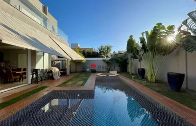 Casa sobrado com 4 quartos/suítes, 301m² para venda e locação no alphaville em ribeirão preto/sp i imobiliária brioni imóveis