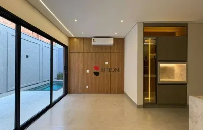 Casa térrea alto padrão, com 150m², 3 suítes à venda, no condomínio san marco em ribeirão preto/sp i imobiliária brioni imóveis