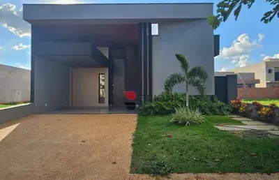 Casa térrea alto padrão em condomínio vivendas da mata, com 164,50m², 3 quartos/suítes, à venda em ribeirão preto/sp i imobiliária brioni imóveis