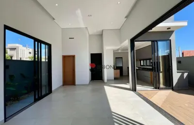 Casa térrea com 143m², 3 quartos/suítes à venda em condomínio quinta da mata ribeirão, em ribeirão preto/sp i imobiliária i brioni imóveis