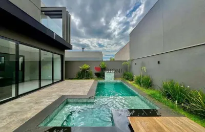 Casa com 4 quartos para alugar, 260 m² por r$ 15.755/mês - vila do golf - ribeirão preto/sp