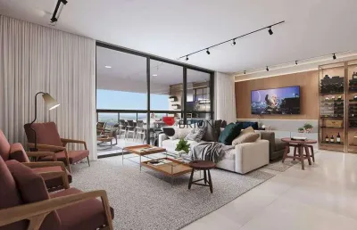 Apartamento de alto padrão a venda com 227 m², possui 4 suítes no condomínio cidade de zurique em ribeirão preto i imobiliária brioni imóveis