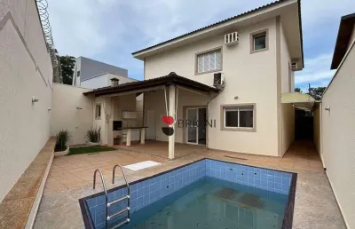 Casa com 3 quartos para alugar, 233 m² por r$ 7.161/mês - nova aliança - ribeirão preto/sp