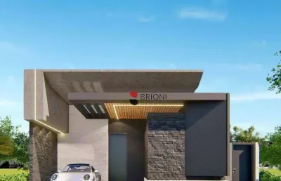 Casa térrea alto padrão com 153m², 3 quartos, à venda no condomínio san marco, brioni imóveis, ribeirão preto
