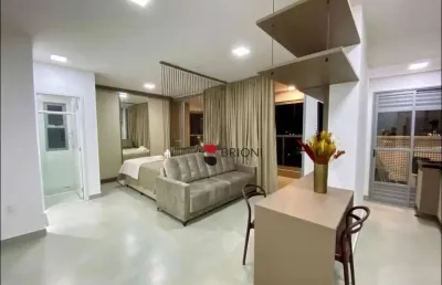 Apartamento com 1 quarto para alugar, 51 m² por r$ 4.050/mês - alto da boa vista - ribeirão preto/sp