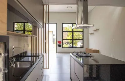 Casa com 154m², 3 quartos/suítes, à venda, no vivendas da mata em ribeirão preto/sp i imobiliária brioni imóveis