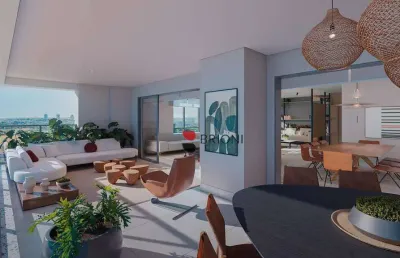 Apartamento de alto padrão a venda com 367 m2, 4 suítes no condomínio cidade de seattle em ribeirão preto i imobiliária brioni imóveis