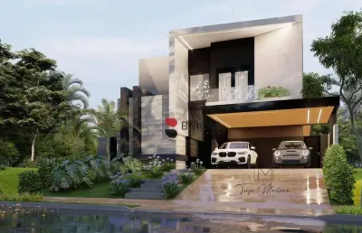 Casa sobrado alto padrão, 265m², 3 quartos/suítes à venda no condomínio terras de florença em ribeirão preto