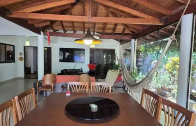 Casa alto padrão com 285m², 3 quartos/suítes à venda no condomínio santa helena em ribeirão preto/sp i imobiliária brioni imóveis