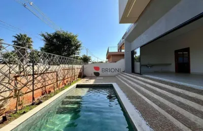 Casa com 5 dormitórios à venda, 341 m² por, na vila do golf em ribeirão preto/sp i imobiliária brioni imóveis