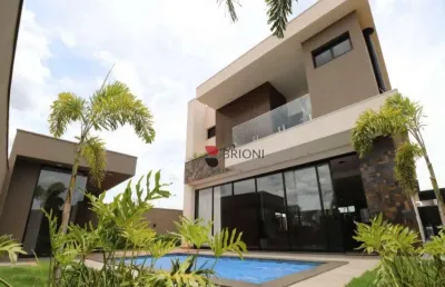 Casa a venda em condomínio quinta dos ventos, em ribeirão preto/sp i imobiliária em ribeirão preto i brioni imóveis
