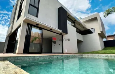 Casa a venda em condomínio alphaville, em ribeirão preto/sp i imobiliária em ribeirão preto i brioni imóveis