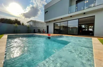 Casa à venda em condomínio alphaville 2, em ribeirão preto/sp i imobiliária em ribeirão preto i brioni imóveis