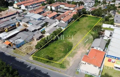 Terreno comercial para alugar na rua nicola pellanda, 1641, pinheirinho, curitiba por r$ 6.000