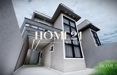 Casa com 3 quartos à venda na rua professor rubens oscar guelli, 68, sítio cercado, curitiba por r$ 549.000