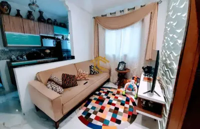 Sobrado com 2 dorms, maracanã, praia grande - r$ 280 mil, cod: 9167