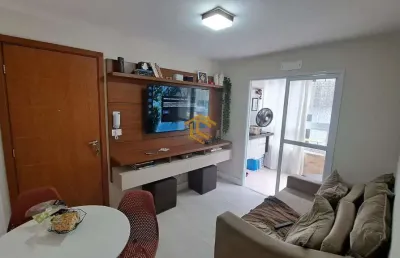 Apartamento com 2 dorms, caiçara, praia grande - r$ 390 mil, cod: 9209
