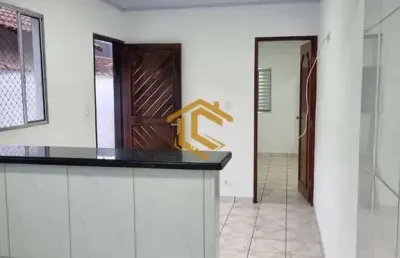 Casa com 1 quarto, anhanguera, praia grande - r$ 170 mil, cod: 9242
