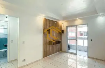Apartamento com 2 dorms, canto do forte, praia grande - r$ 415 mil, cod: 9697
