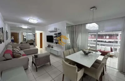 Apartamento com 3 dorms, guilhermina, praia grande - r$ 849 mil, cod: 9794
