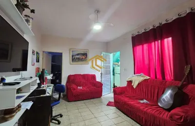   casa com 2 dorms, anhanguera, praia grande - r$ 450 mil, cod
