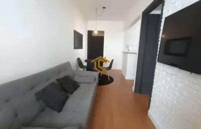Apartamento com 1 quarto, caiçara, praia grande - r$ 380 mil, cod: 10193