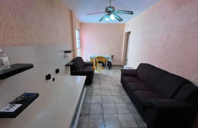 Apartamento com 2 dorms, guilhermina, praia grande - r$ 385 mil, cod: 10196
