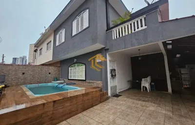 Casa com 2 dorms, ocian, praia grande - r$ 960 mil, cod: 10237