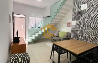 Casa com 2 quartos, maracanã, praia grande - r$ 340 mil, cod: 10315