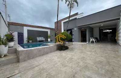 Casa com 3 quartos, real, praia grande - r$ 1.3 mi, cod: 10352
