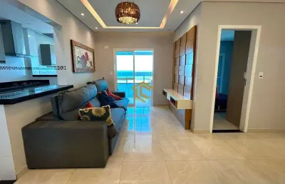 Apartamento com 2 quartos, caiçara, praia grande - r$ 780 mil, cod: 10402