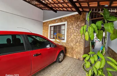 Casa com 2 quartos, balneário maracanã, praia grande - r$ 459 mil, cod: 10496