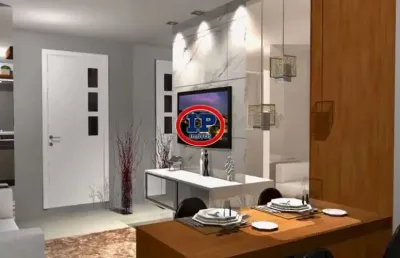 Sobrado de condomínio com 2 dorms, maracanã, praia grande - r$ 200 mil, cod: 7896