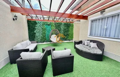 Casa com 4 dorms, flórida, praia grande - r$ 2.35 mi, cod: 7671