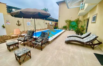 Sobrado com 4 dorms, flórida, praia grande - r$ 2.1 mi, cod: 8290