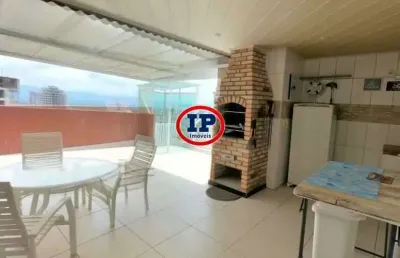 Cobertura com 4 dorms, guilhermina, praia grande - r$ 2.5 mi, cod: 8056