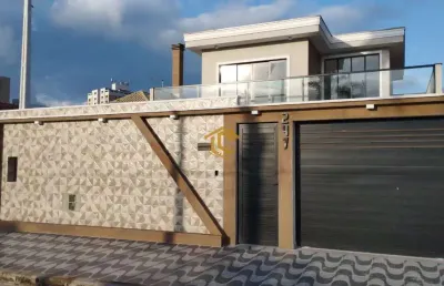 Sobrado com 4 dorms, flórida, praia grande - r$ 1.4 mi, cod: 8488