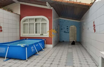 Casa com 2 dorms, caiçara, praia grande - r$ 472 mil, cod: 8739