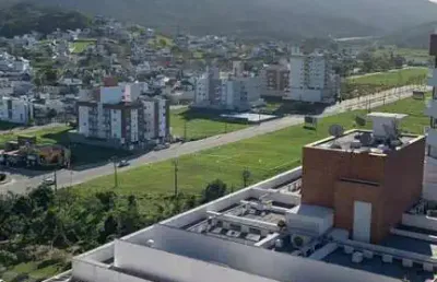 Cobertura para venda em palhoça, pedra branca, 3 dormitórios, 1 suíte, 3 banheiros, 2 vagas