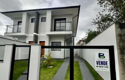 Sobrado para venda em palhoça, bela vista, 3 dormitórios, 1 suíte, 2 banheiros, 1 vaga
