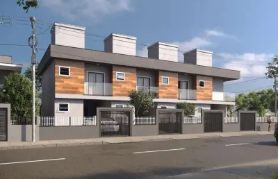 Sobrado para venda em palhoça, praia do sonho, 2 dormitórios, 2 suítes, 3 banheiros, 2 vagas