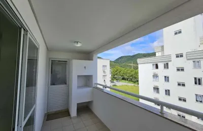 Apartamento para locação em palhoça, pedra branca, 2 dormitórios, 1 suíte, 2 banheiros, 1 vaga