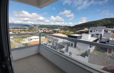 Apartamento para locação em palhoça, são sebastião, 2 dormitórios, 1 suíte, 2 banheiros, 1 vaga