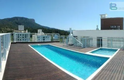 Apartamento para locação em palhoça, pedra branca, 2 dormitórios, 1 suíte, 2 banheiros, 1 vaga