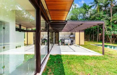 Casa térrea de condomínio à venda com 5 suítes tendo 3.293 m² privativos na chácara flora - sp