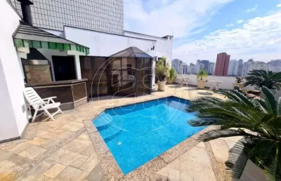 Cobertura duplex para venda em moema pássaros com 500m² .