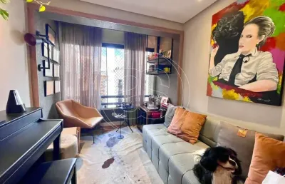 Apartamento em moema com 2 vaga de garagem e 3 suites
