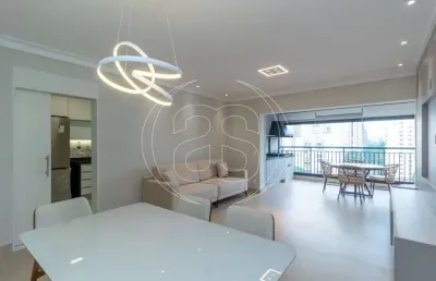 3 suites - 130m² - mobiliado - 2 vagas - campo belo