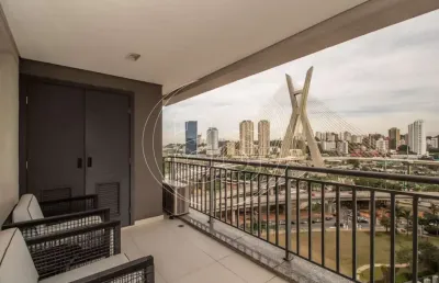 Apartamento com 1 quarto à venda na Rua Jean Peltier, 311, Cidade Monções, São Paulo
