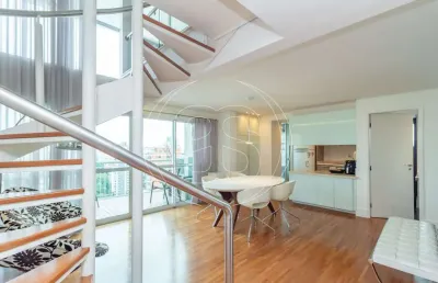 Apartamento duplex 01 suíte escritório 02 vgs moema pássaros